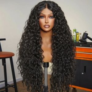 GORGIUS CURLY BLACK T- PART FRONTAL WIG